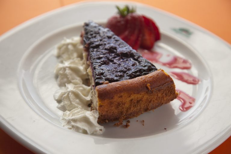 restaurantes en la Pobla en Valencia - tarta de queso