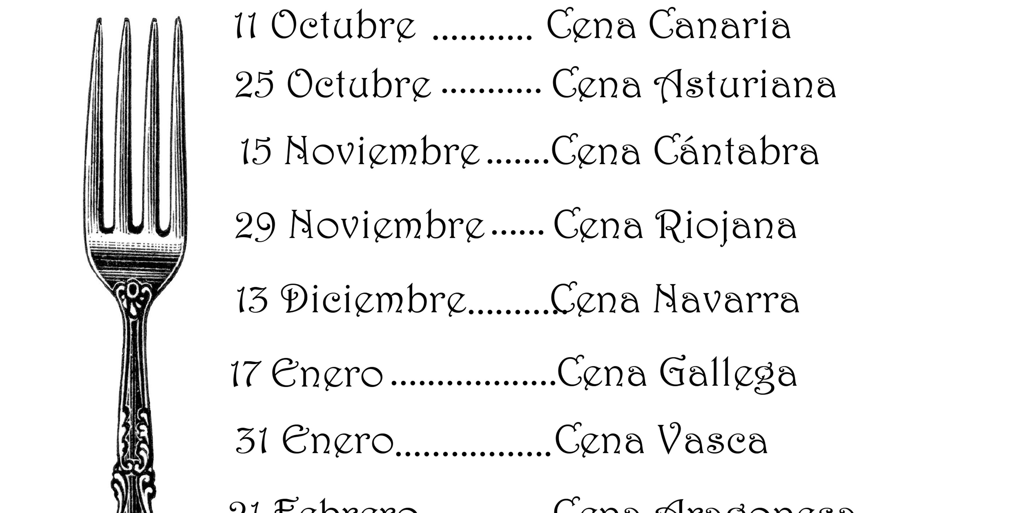 Viernes gastronomicos