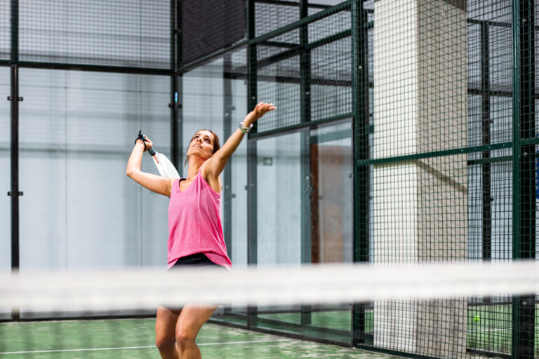 club padel valencia - camiseta rosa